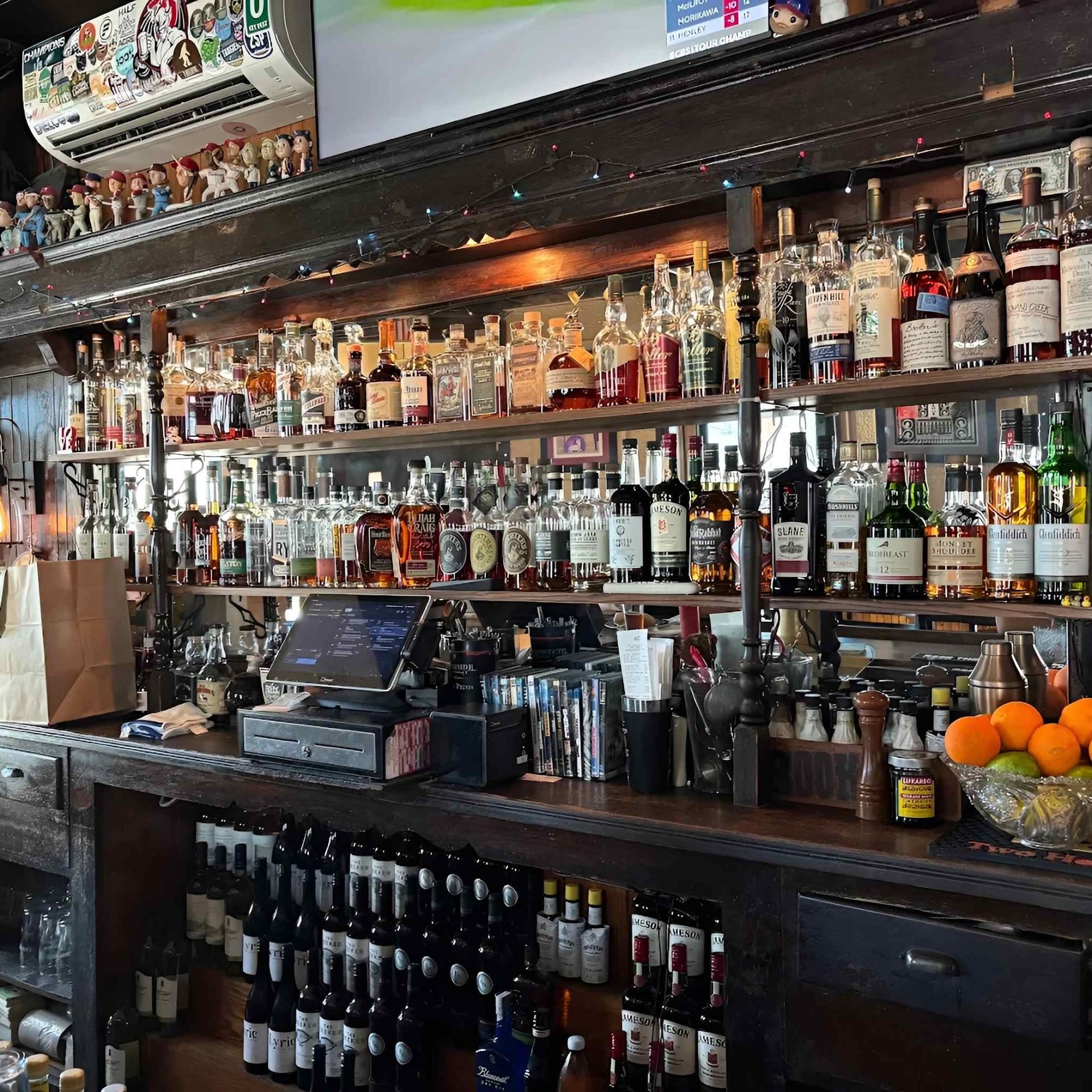 Happy hour, trivia, and wing night