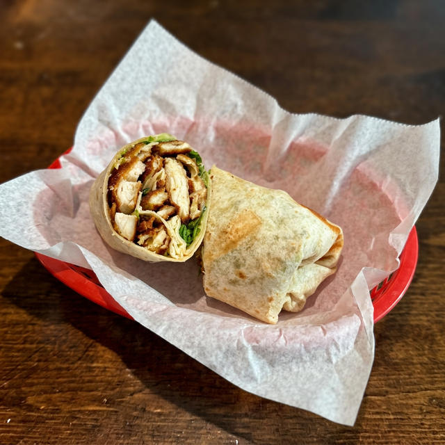 Chicken Caesar Wrap.