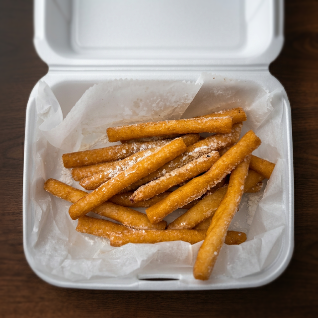 Funnel Cake Fries.